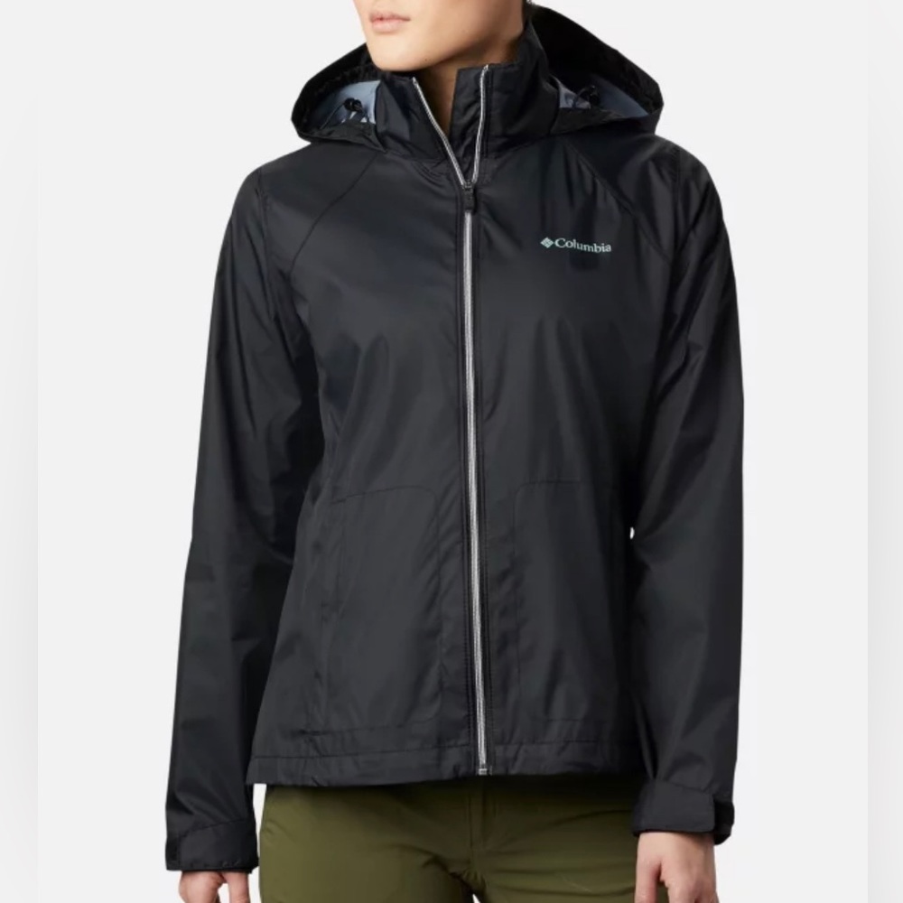 Black Columbia Rain Jacket